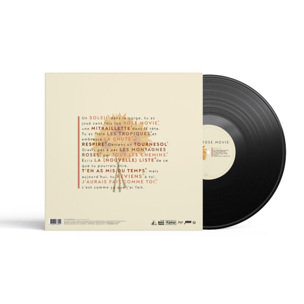 Vinyle ROSE MOVIE - Noir – Image 2